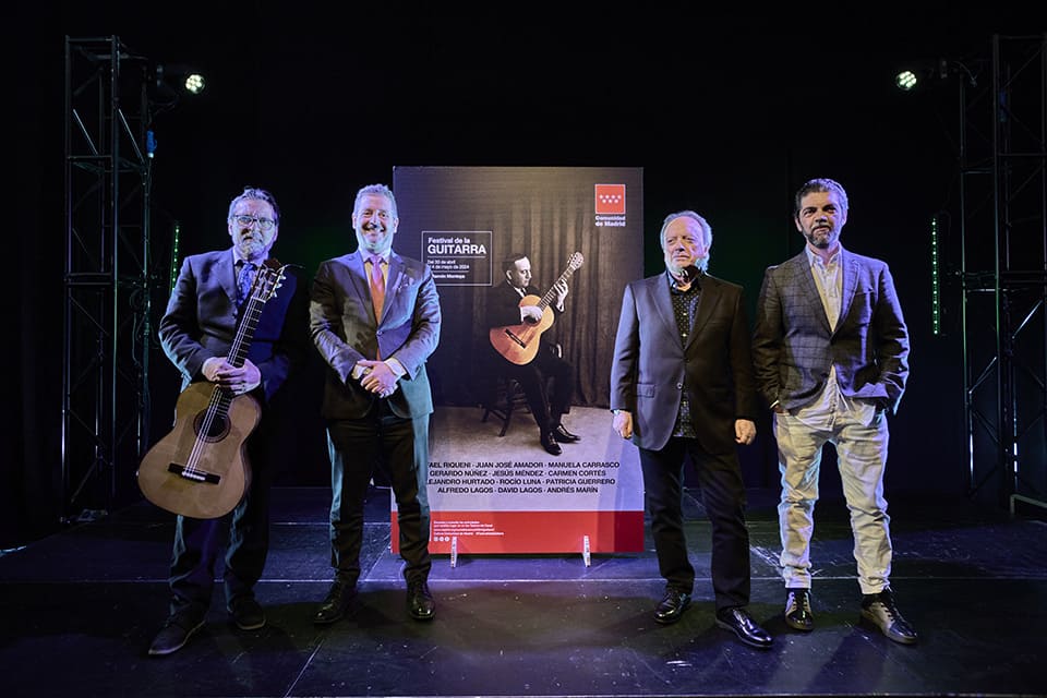 Rafael Riqueni, Gerardo Núñez, Alfredo Lagos y Alejandro Hurtado estrenan el Festival de la Guitarra de Madrid