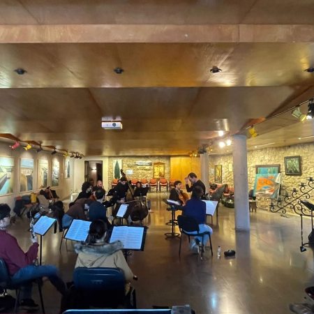 GIO Symphonia en ensayo previo