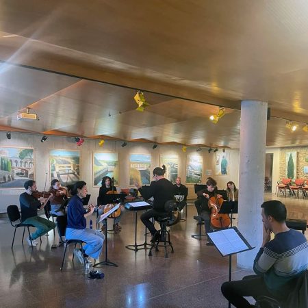 GIO Symphonia en ensayo previo