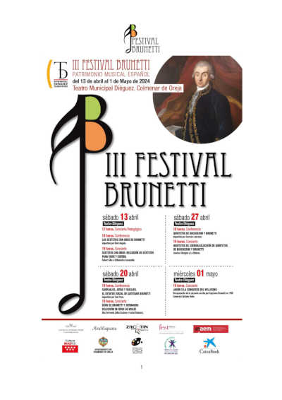 Se presenta la tercera edición del Festival Brunetti de Colmenar de Oreja Se presenta la tercera edición del Festival Brunetti de Colmenar de Oreja