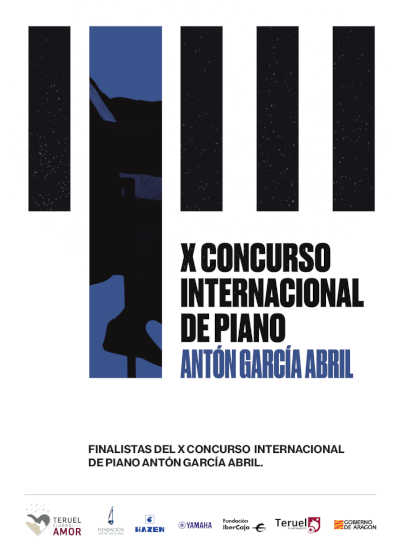 Anunciados los finalistas del X Concurso Internacional de Piano «Antón García Abril»
