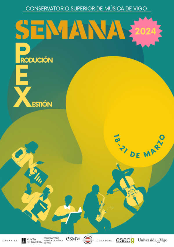 Segunda jornada de la «Semana da Produción e Xestión» en el Conservatorio Superior de Música de Vigo