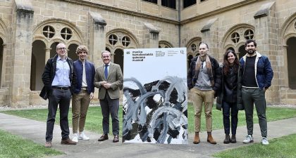 Jose Zugasti ha creado el cartel de la 85 Quincena Musical de San Sebastián