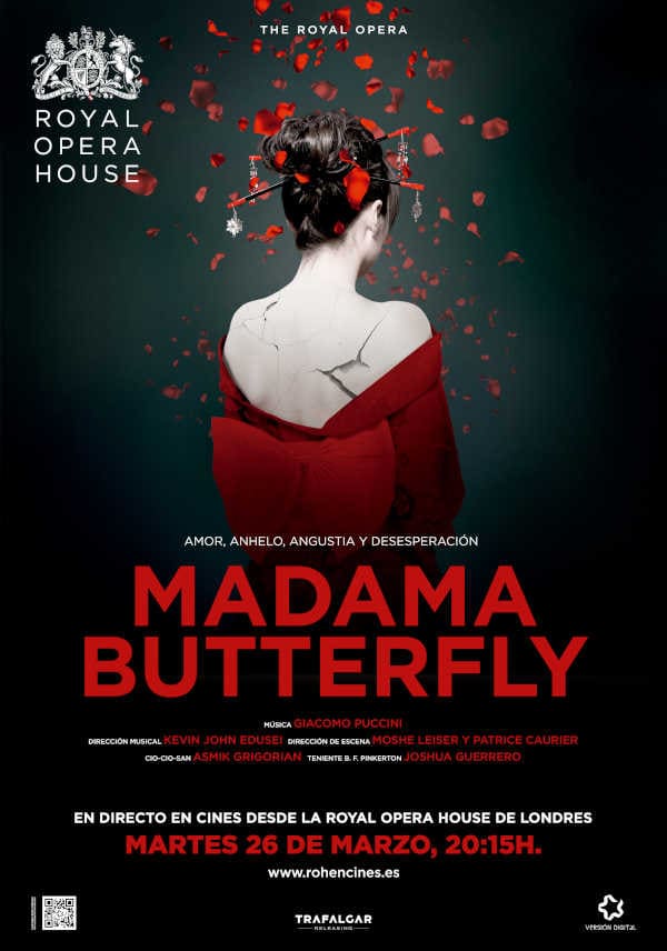 Una de las óperas mejor actualizadas al siglo XXI, Madama Butterfly en directo desde la Royal Opera House Una de las óperas mejor actualizadas al siglo XXI, Madama Butterfly en directo desde la Royal Opera House