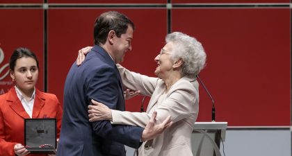 Margarita Morais Valles y la Fundación Eutherpe recibieron el Premio Castilla y León de los Valores Humanos y Sociales