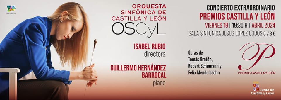La Orquesta Sinfónica de Castilla y León ofrece un concierto extraordinario con motivo de los Premios Castilla y León La Orquesta Sinfónica de Castilla y León ofrece un concierto extraordinario con motivo de los Premios Castilla y León