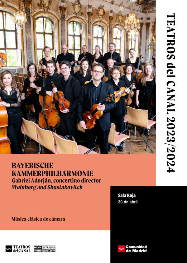 Weinberg y Shostakovitch protagonizan el concierto de la Bayerische Kammerphilharmonie en Teatros del Canal