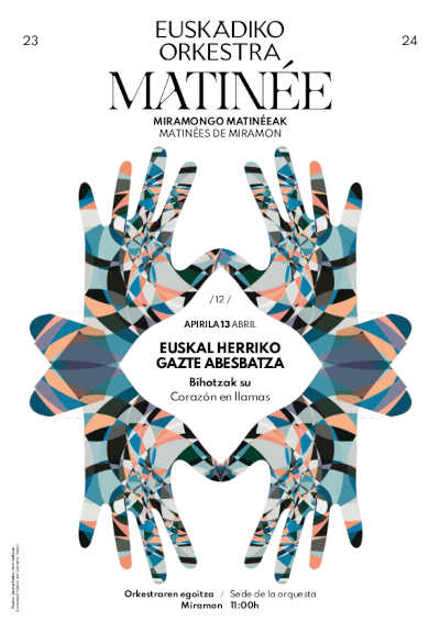 El Coro de Jóvenes del País Vasco protagoniza la Matinée de Miramon de este sábado