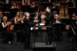 Gil Shaham, uno de los mejores violinistas de su generación, ofrece un homenaje a Pablo Sarasate Gil Shaham y Óliver Díaz
