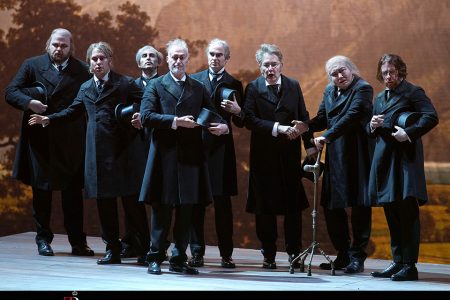 Kyle van Schoonhoven (Ulrich Eisslinger), Frederic Jost (Hans Foltz), Jorge Rodríguez-Norton (Agustin Moser), José Antonio López (Fritz Kothner), Albert Casals (Balthasar Zorn), Bjørn Waag (Hermann Ortel), Jong Min Park (Veit Pogner), Barnaby Rea (Konrad Nachtigal)