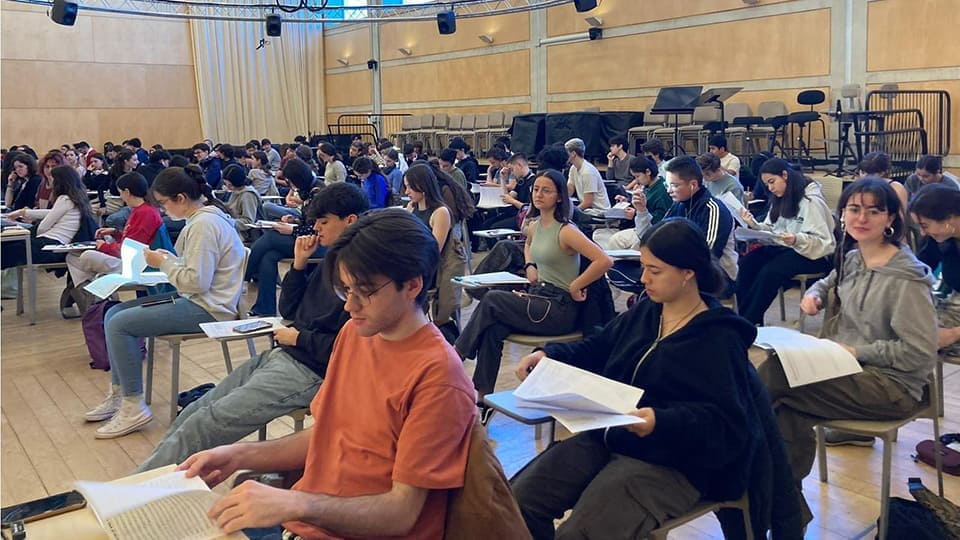 Inscripción abierta en las pruebas de acceso de la ESMUC del curso 2024-2025