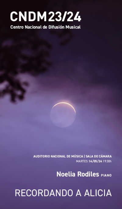 La pianista Noelia Rodiles recuerda a la gran artista Alicia de Larrocha