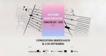 La Fundación SGAE y el CNDM convocan el 35º Premio Jóvenes Compositores 2024