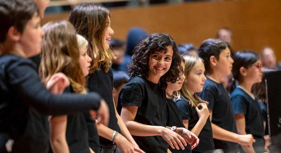 42.000 niños participan en la nueva edición de la Cantánia de L’Auditori 42.000 niños participan en la nueva edición de la Cantánia de L’Auditori