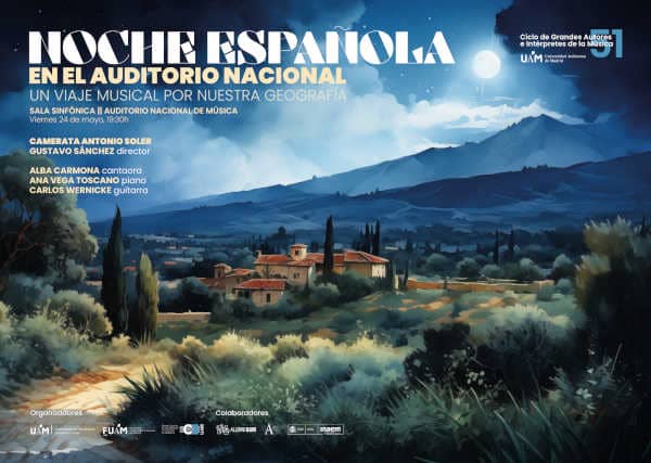 Noche Española en el Auditorio Nacional. Último Concierto del Ciclo de la Universidad Autónoma de Madrid