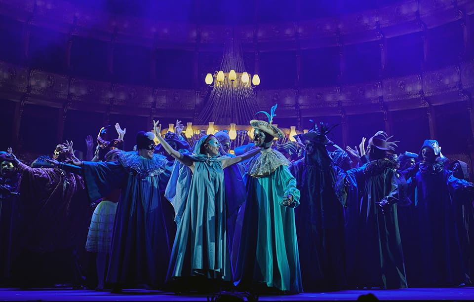 El aclamado musical «El fantasma de la ópera» será el plato fuerte del verano y de Aste Nagusia en el Teatro Arriaga