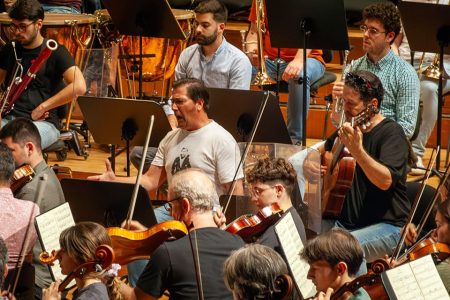 «La vida breve» de Manuel de Falla clausura la temporada de la Orquesta Ciudad de Granada Ensayo de «La vida breve» de Manuel de Falla