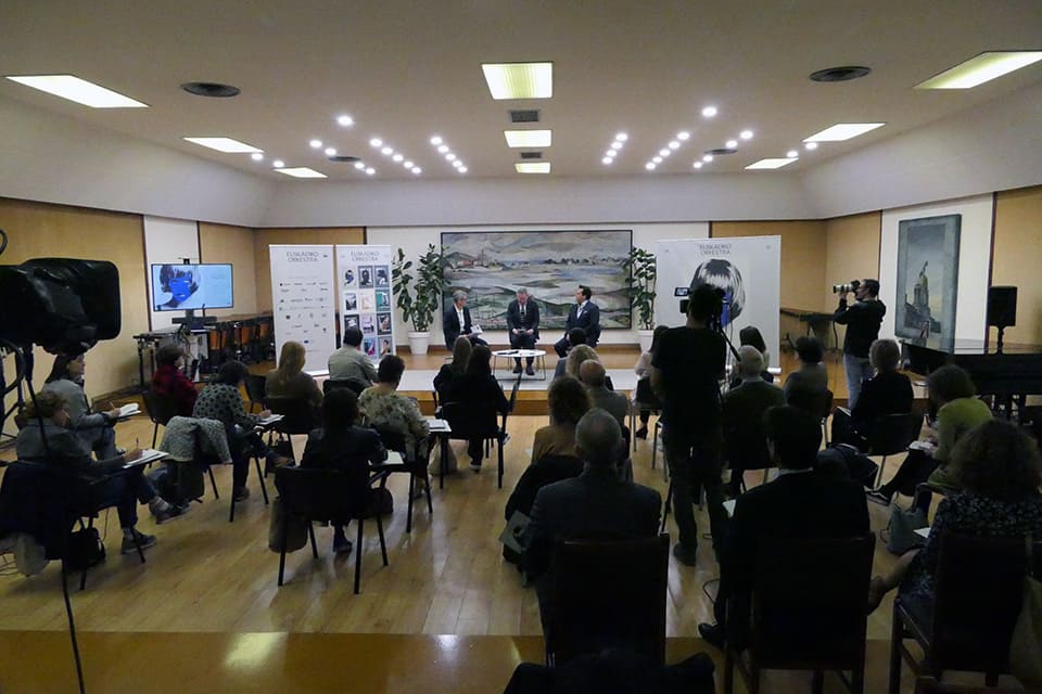 La Eusikadiko Orkestra presenta «Contraste y conjuro», su Temporada 2024-2025