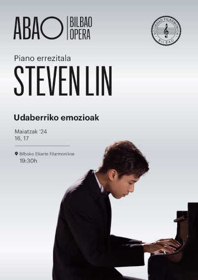 Steven Lin protagoniza el homenaje de ABAO Bilbao Opera y la Sociedad Filarmónica de Bilbao a socios y empresas Steven Lin protagoniza el homenaje de ABAO Bilbao Opera y la Sociedad Filarmónica de Bilbao a socios y empresas