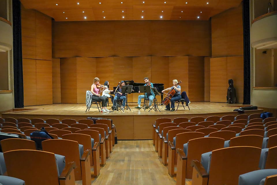 Un quinteto de cuerdas interpreta a Granados y Franck en el último concierto del Ciclo de Cámara de la ROSS