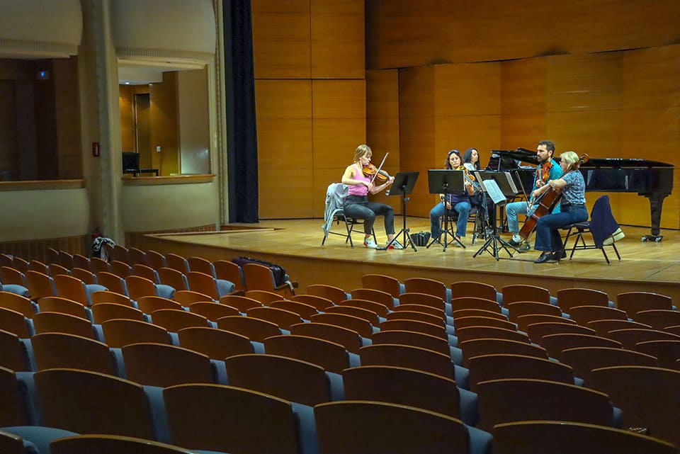 Un quinteto de cuerdas interpreta a Granados y Franck en el último concierto del Ciclo de Cámara de la ROSS