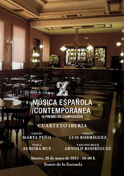 Concierto de las obras ganadoras del III Premio de Composición del Teatro de la Zarzuela