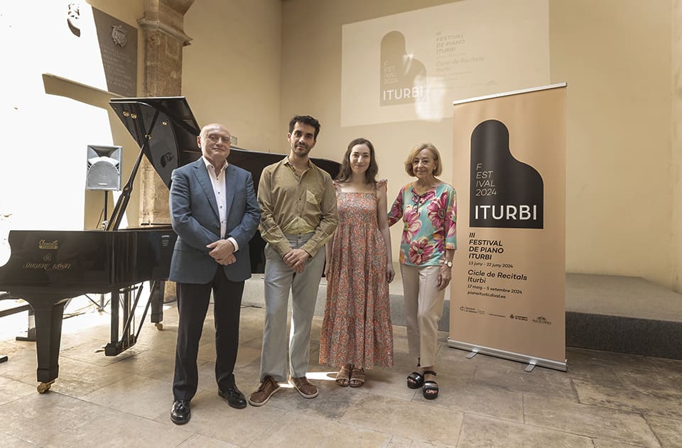 Los pianistas Juan Floristán y «Melón» Lewis protagonizan el inicio del tercer Festival Iturbi de la Diputación de València