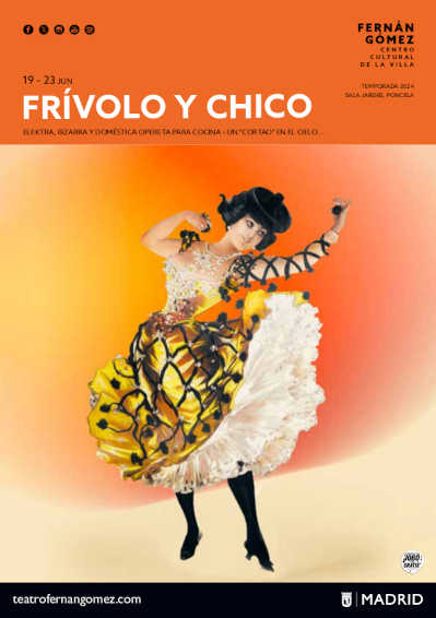 Regresa el ciclo Frívolo y chico al teatro Fernán Gómez. Centro Cultural de la Villa, con dos nuevos montajes