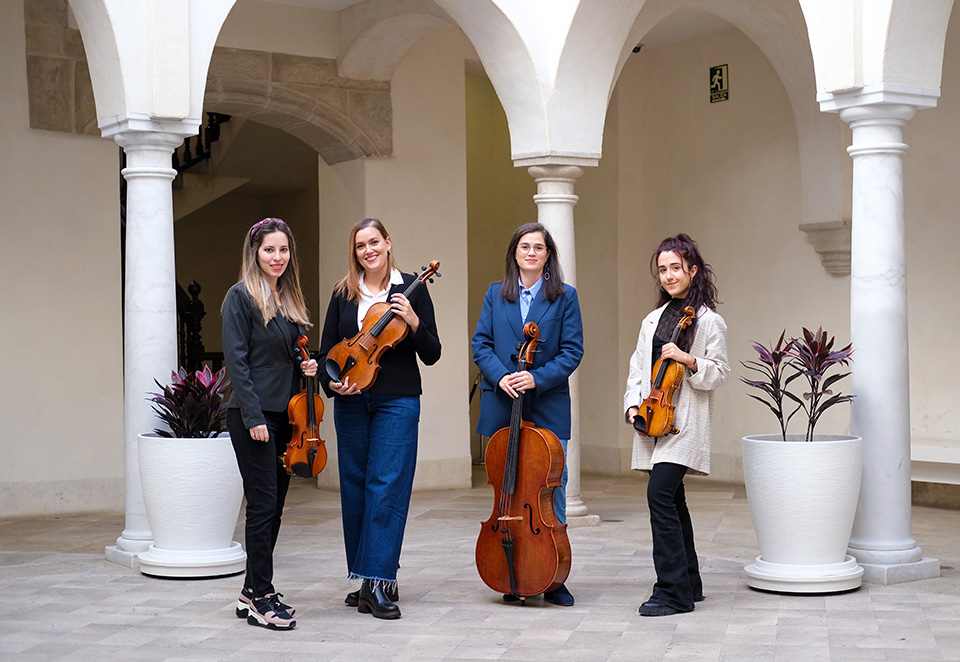 Concierto del Cuarteto Thyssen y los pianistas semifinalistas en el Concurso Internacional de Piano Ciudad de Málaga Concierto del Cuarteto Thyssen y los pianistas semifinalistas en el Concurso Internacional de Piano Ciudad de Málaga