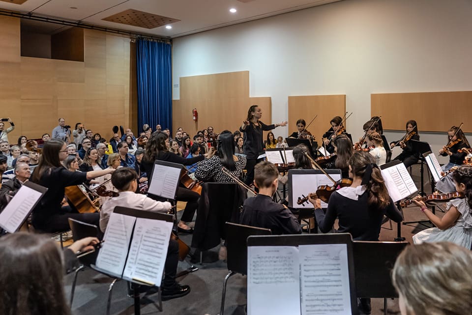El alumnado del Curso Avanzado de Especialización Orquestal actúa con la Real Filharmonía de Galicia