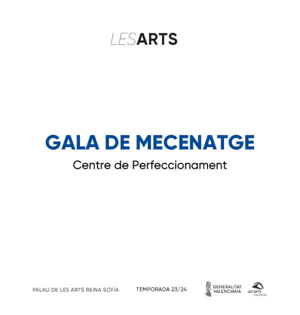 Los artistas del Centre de Perfeccionament clausuran la temporada lírica de Les Arts con la II Gala del Mecenazgo