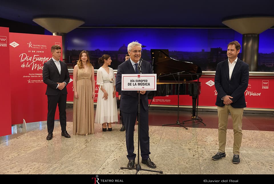 Teatro Real y Comunidad de Madrid celebrean juntos el Día Europeo de la Música