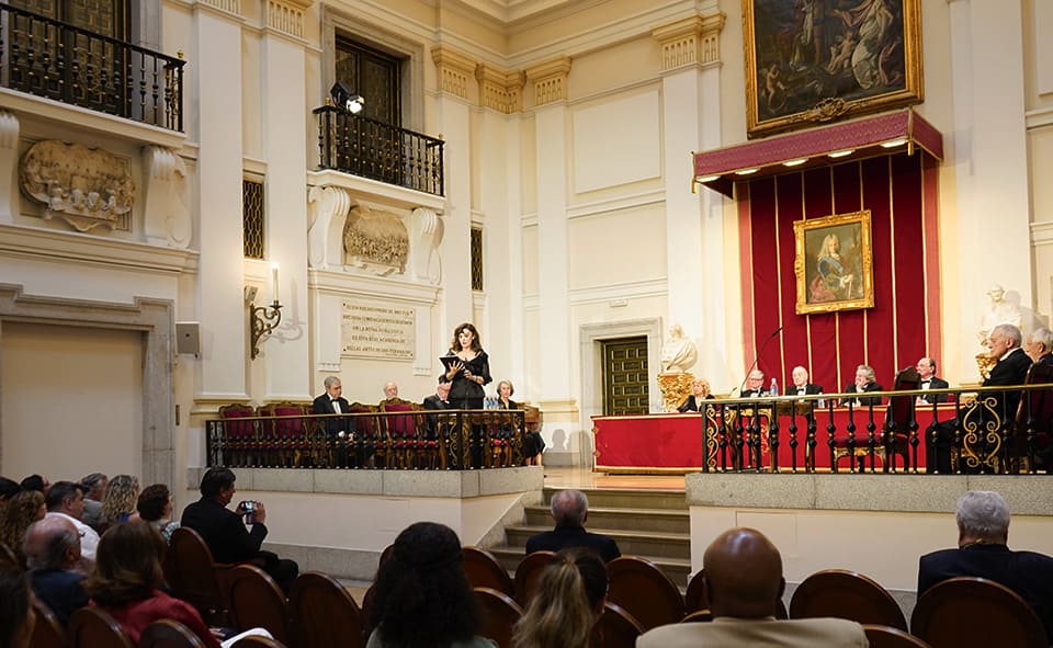 La mezzosoprano María José Montiel Barcia ingresa en la Real Academia de Bellas Artes
