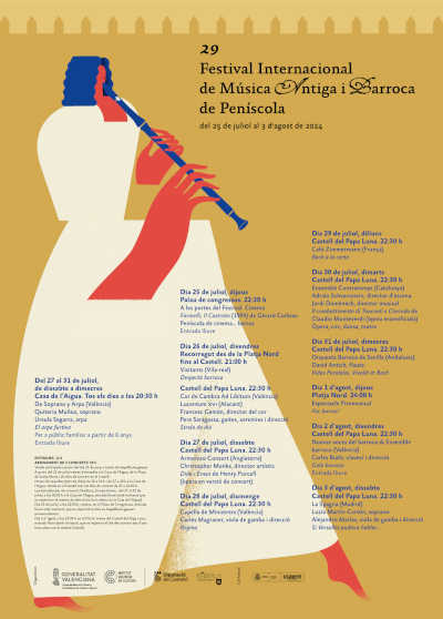 El Festival de Música Antiga i Barroca de Peníscola cierra su 29º edición con gran éxito de todas sus propuestas