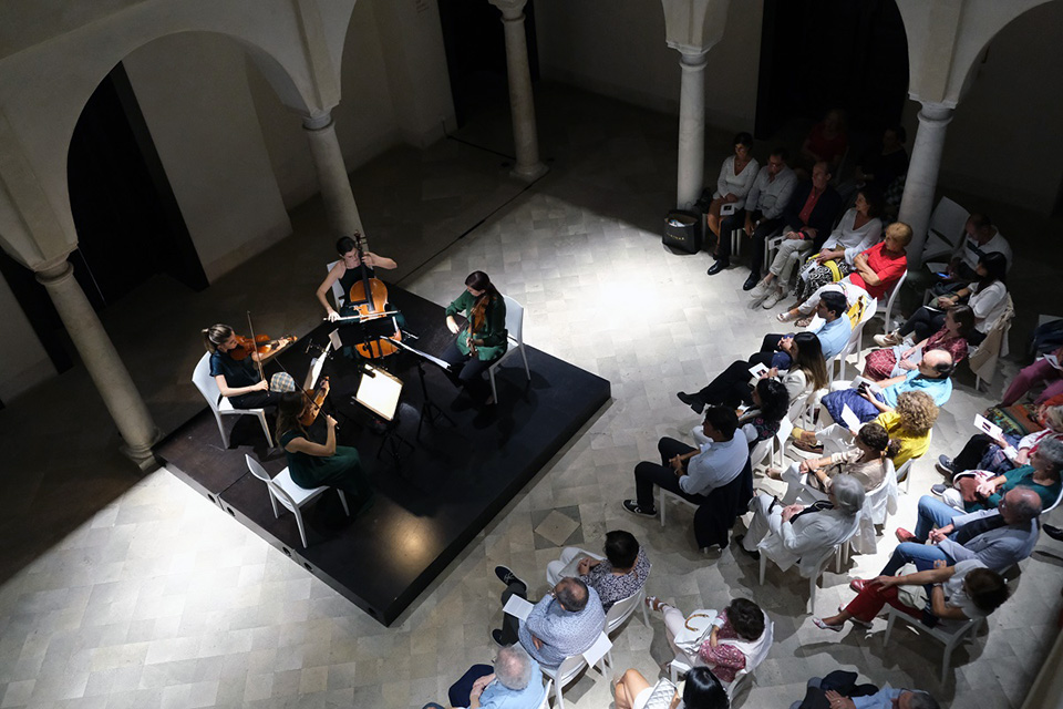 Concierto del Cuarteto Thyssen y los pianistas semifinalistas en el Concurso Internacional de Piano Ciudad de Málaga Concierto del Cuarteto Thyssen y los pianistas semifinalistas en el Concurso Internacional de Piano Ciudad de Málaga