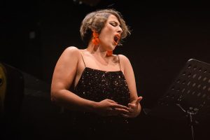 La soprano Sofía Gutiérrez en el recital ofrecido en el Festival Internacional de Godella.