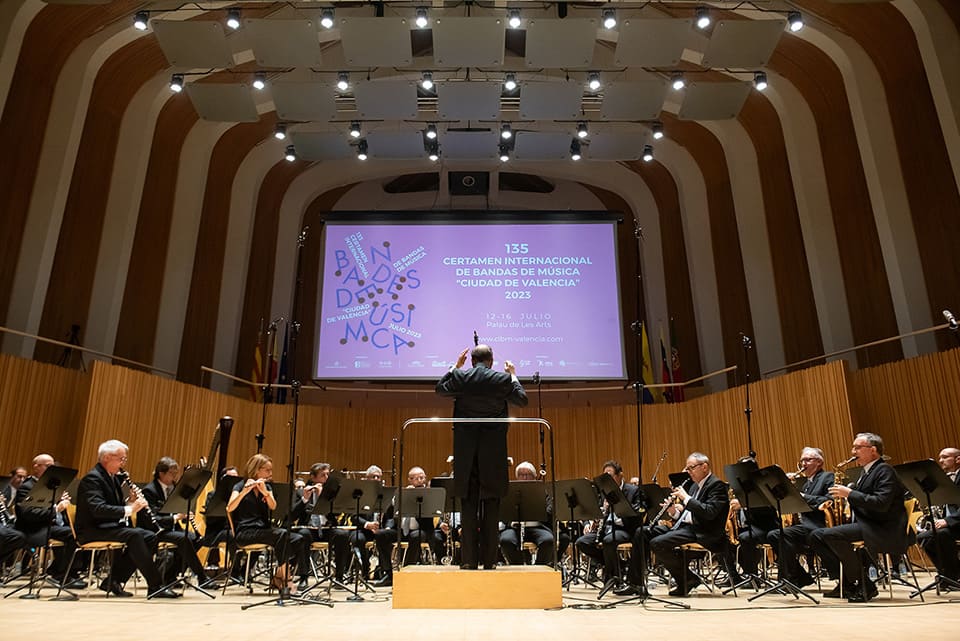 València reúne a más de 3.200 músicos y más de 40 bandas en el Certamen Internacional de Bandas de Música