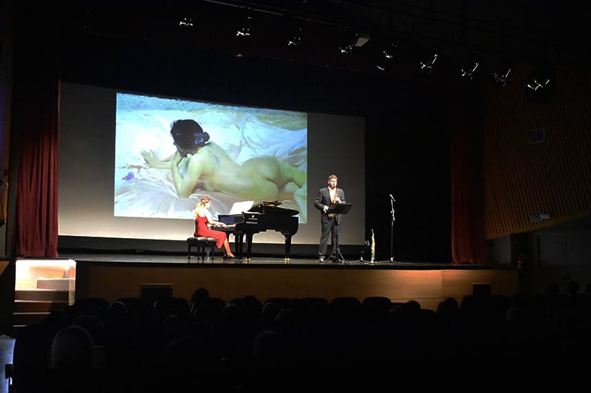 “Dúo Saxperience” ofrece un espectáculo en Quintanar de la Orden en honor a Joaquín Sorolla