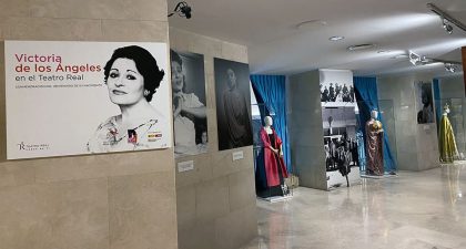 El Teatro Real dedica una exposición de homenaje a la soprano Victoria de los Ángeles