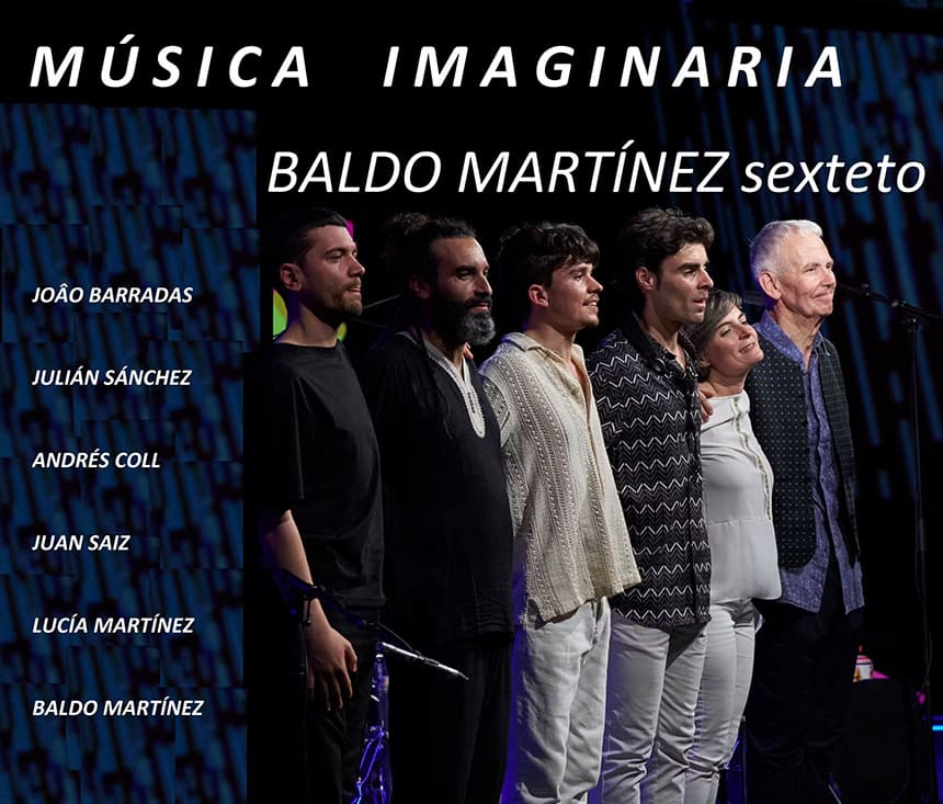Baldo Martínez presenta en Vitoria-Gasteiz «Música Imaginaria», un disco con acentos y dialectos europeos