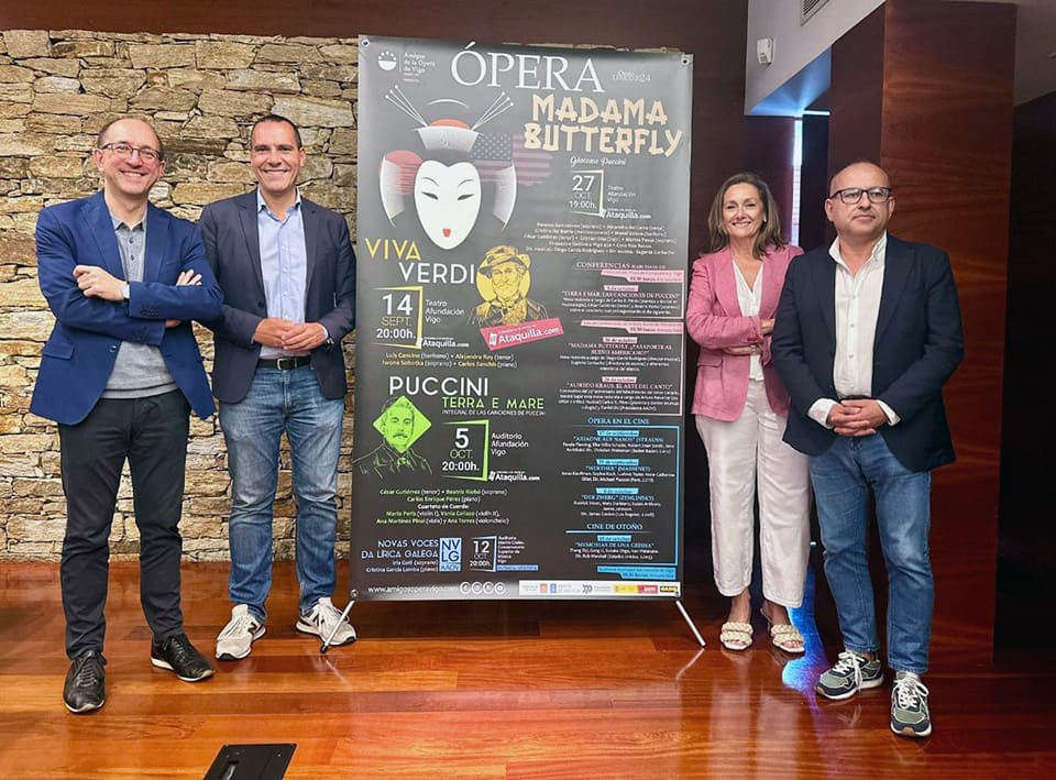 Anxo M. Lorenzo celebra la amplia programación de actividades culturales en el marco del Otoño Lírico 2024