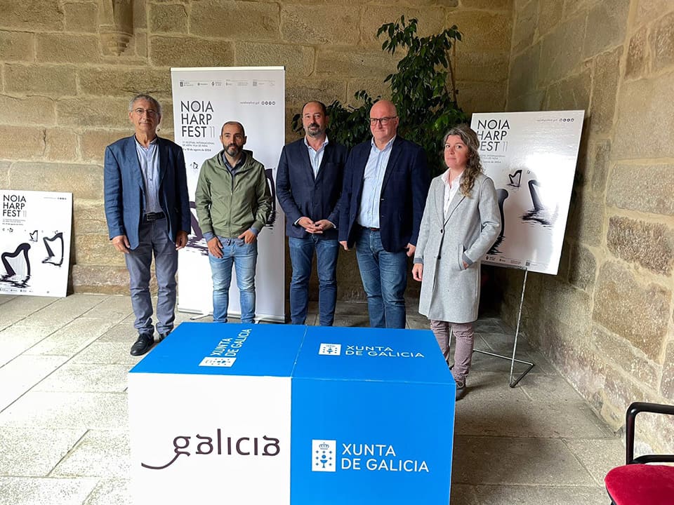 Noia Harp Fest, el único festival del noroeste peninsular en el que el arpa es protagonista absoluto