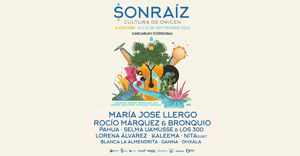 Sonraíz anuncia a las artistas en su edición más cordobesa e intercultural