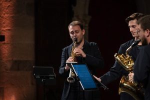 Kebyart Ensemble entusiasma al público del Festival Perelada con un programa completo Kebyart Ensemble en Peralada – © Miquel González – Shooting