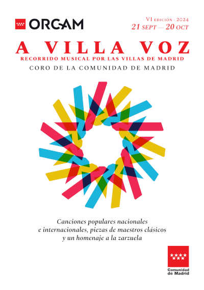 El ciclo «A Villa Voz» de la ORCAM presenta un recorrido musical por las once villas de la Comunidad de Madrid