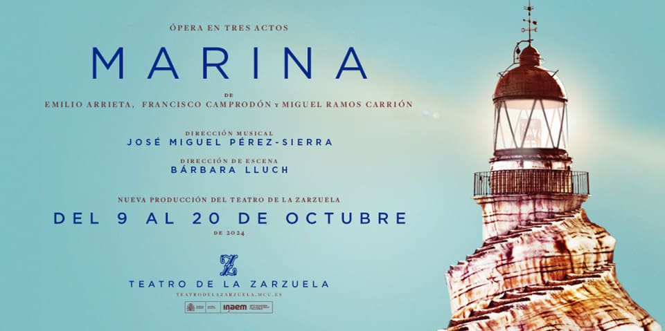 El Teatro de la Zarzuela abre la Temporada 24/25 con una nueva y deslumbrante producción de «Marina» El Teatro de la Zarzuela abre la Temporada 24/25 con una nueva y deslumbrante producción de «Marina»