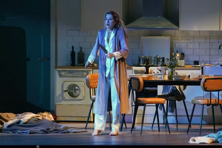 El Teatro Real es candidato a siete premios en los International Opera Awards 2024 Malin Byström (Eine Frau), en La espera (Erwartung). Christof Loy