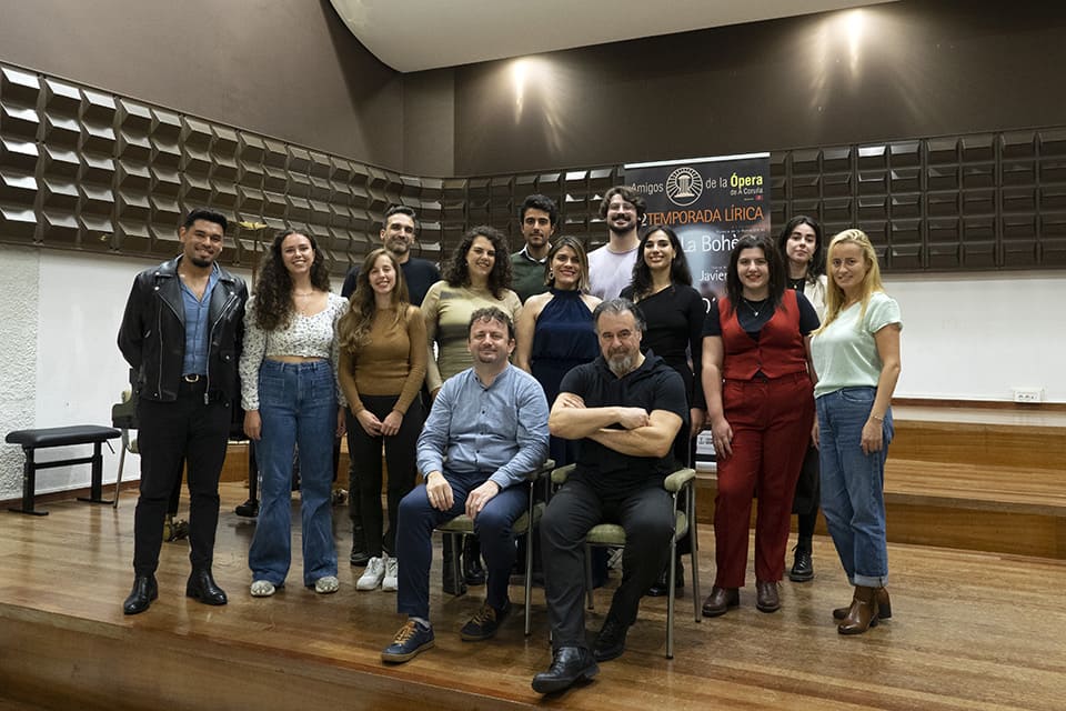 Trece estudiantes realizan el curso de interpretación vocal con Carlos Álvarez dentro de la Temporada Lírica 2024