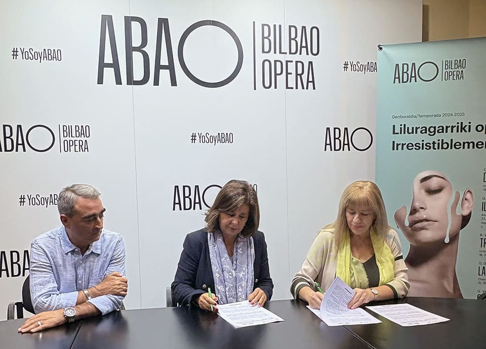 ABAO Bilbao Opera y Musikene, unidos por la música y la ópera