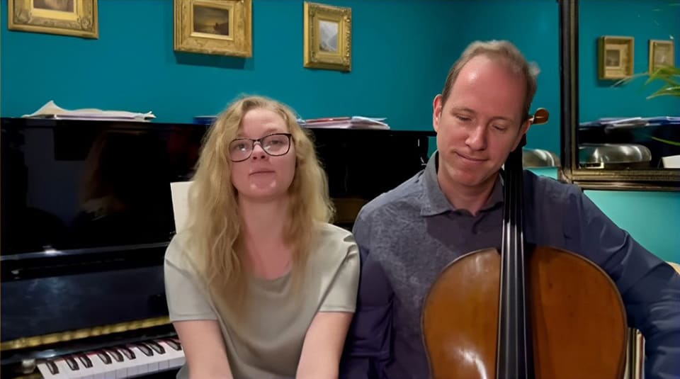 Ibermúsica inaugura la segunda temporada de ‘km0’ con Ángel García Jermann y Oleksandra Totkalova, violonchelo y piano